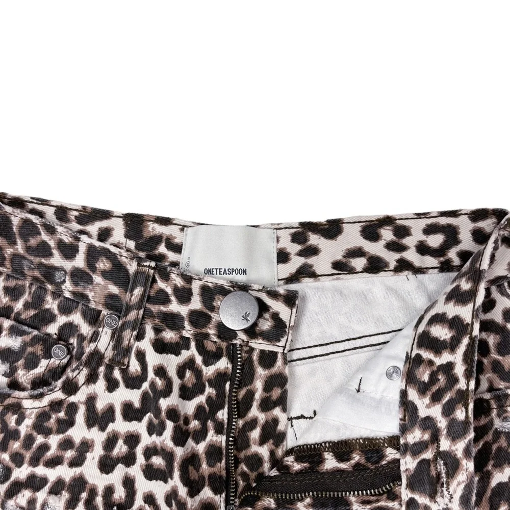 ONETEASPOON | Cut Off Truckers Mid-Waist Long Length Shorts
